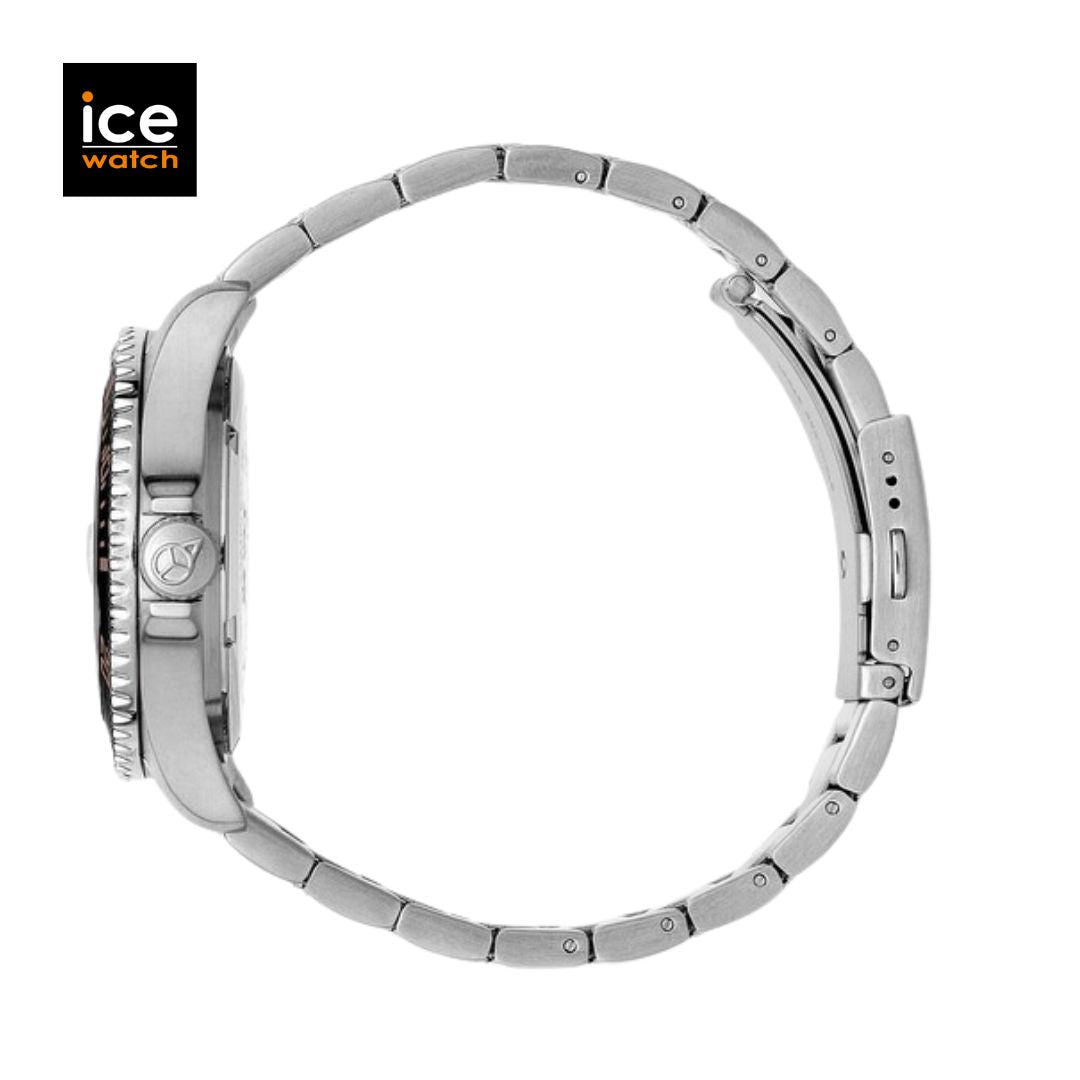 Reloj masculino con bisel giratorio Ice Watch plateado