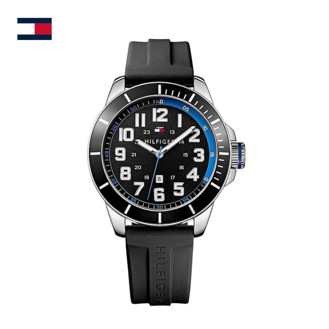 Reloj masculino Tommy Hilfiger esfera negra