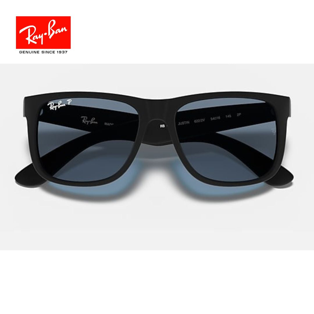 Lentes de sol Ray-Ban Justin negro mate