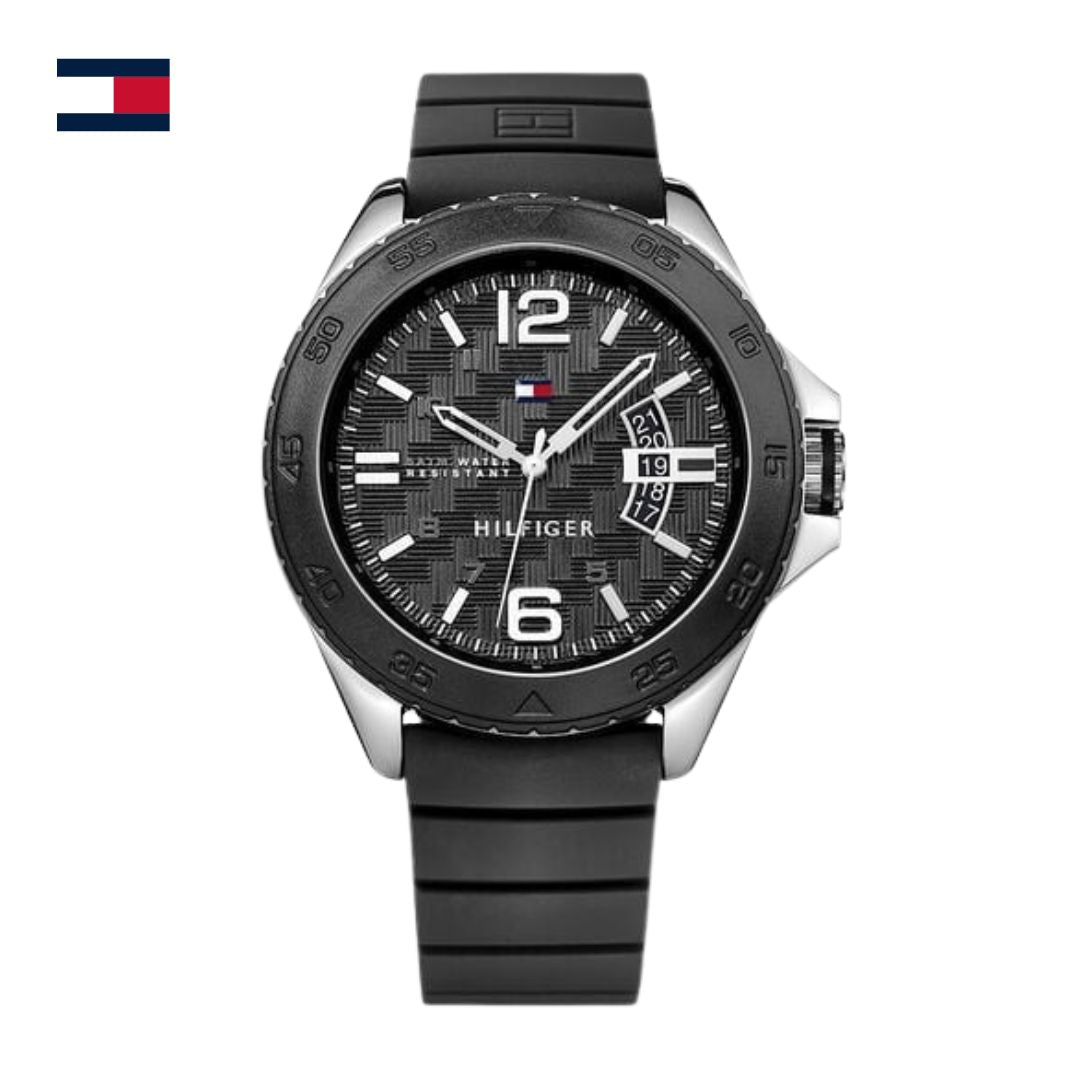 Reloj masculino Tommy Hilfiger esfera Negra