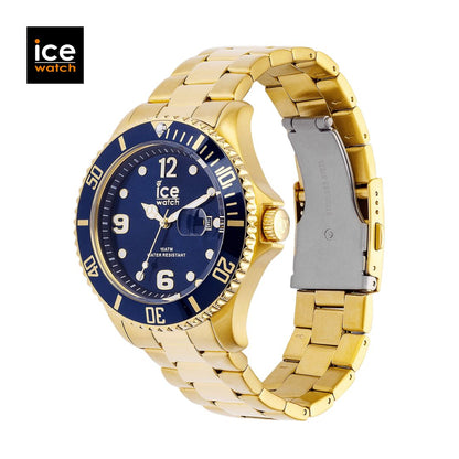 Reloj Masculino con bisel giratorio Ice Watch dorado