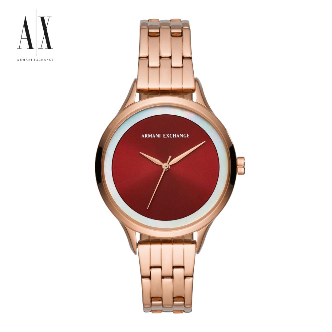 Reloj Armani Exchange femenino malla de acero
