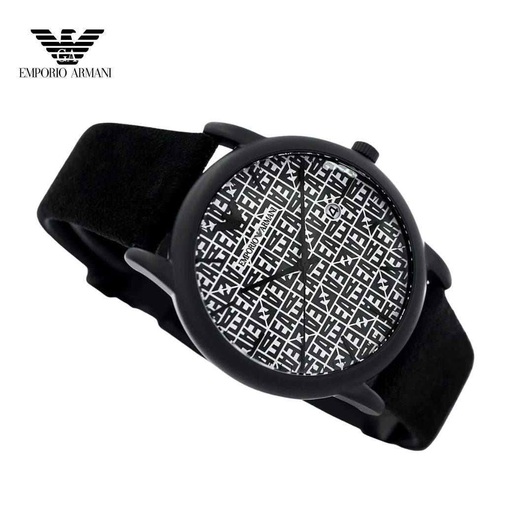 Reloj Emporio Armani masculino malla de cuero