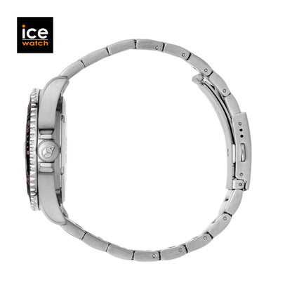 Reloj masculino con bisel giratorio Ice Watch plateado