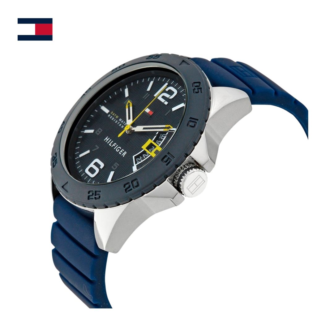 Reloj masculino Tommy Hilfiger esfera azul