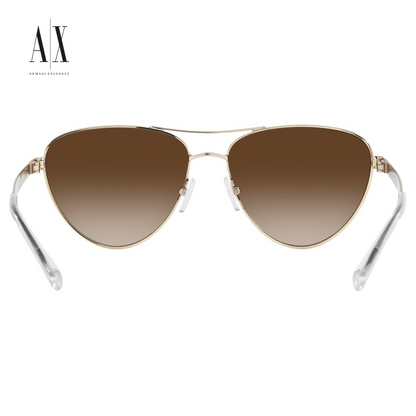 Lentes de sol Armani Exchange Aviador para dama