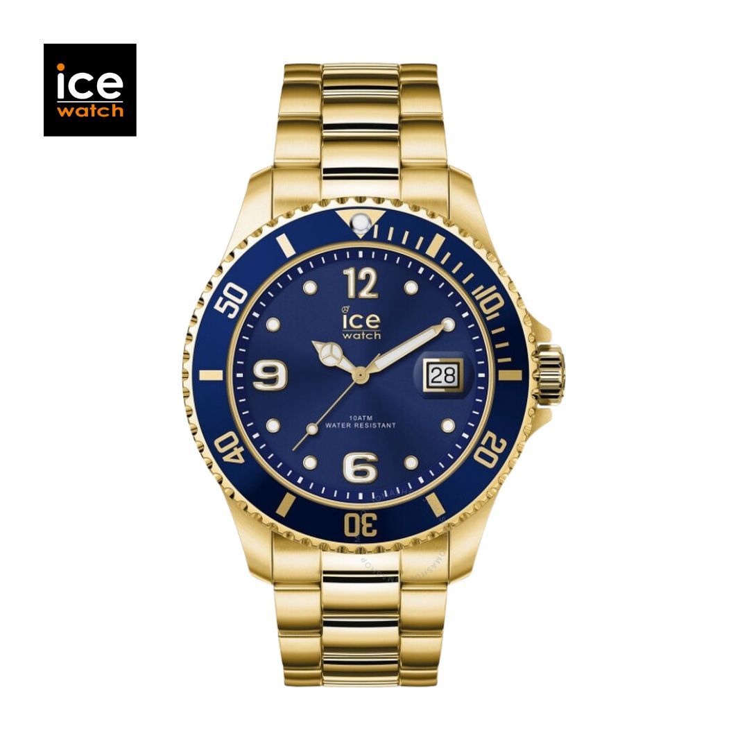 Reloj Masculino con bisel giratorio Ice Watch dorado