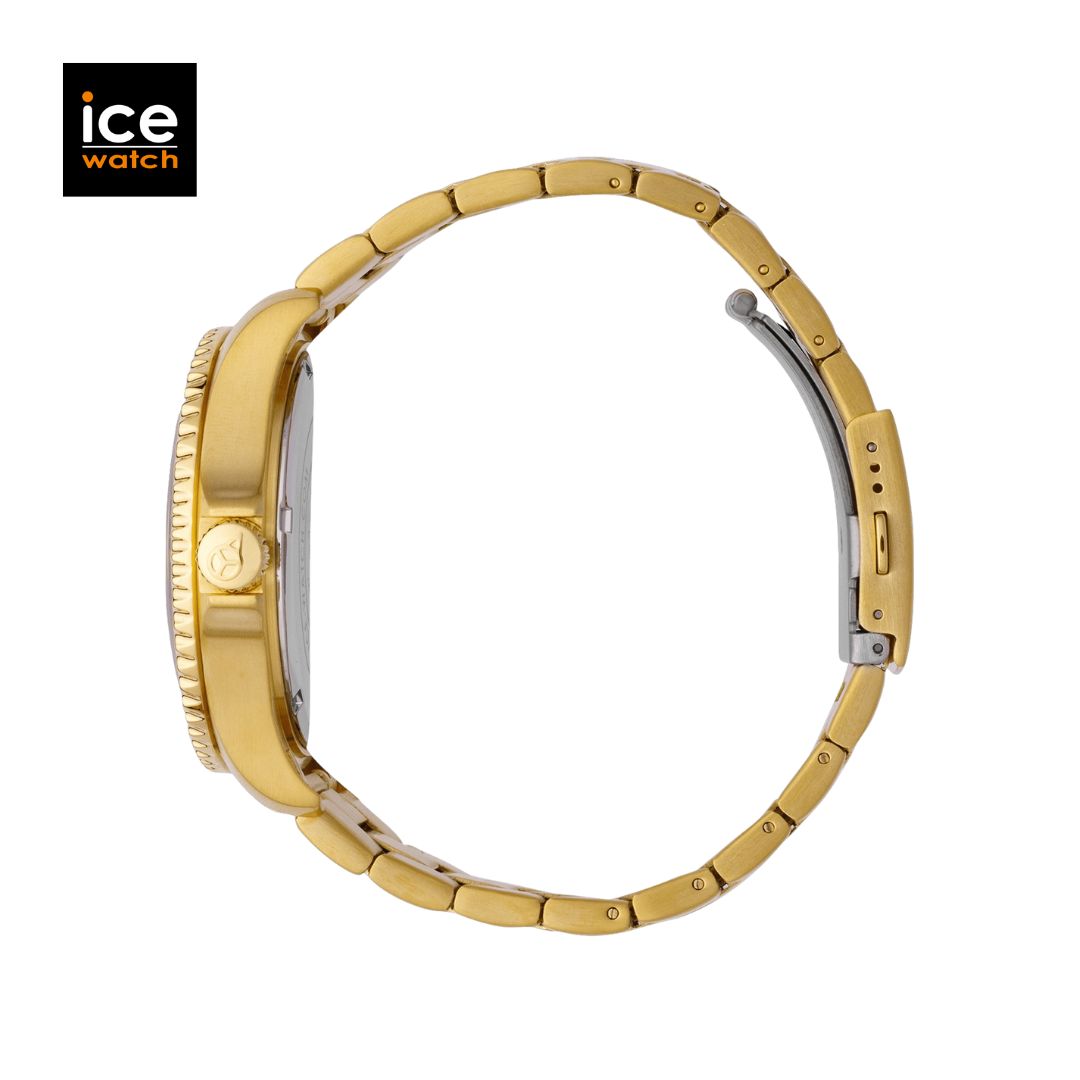 Reloj Masculino con bisel giratorio Ice Watch dorado