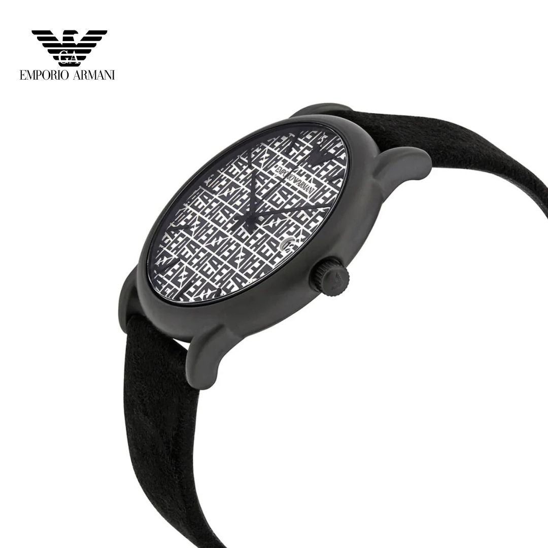 Reloj Emporio Armani masculino malla de cuero