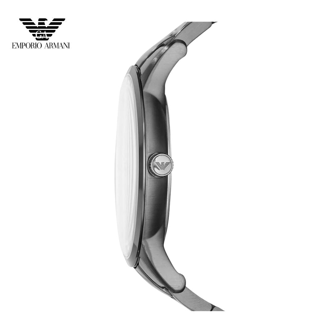 Reloj Emporio Armani masculino acero-esfera beige