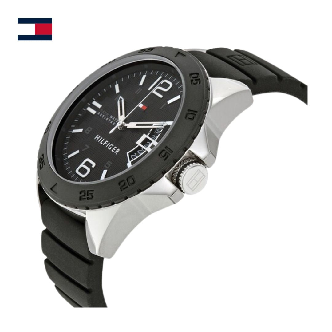 Reloj masculino Tommy Hilfiger esfera Negra