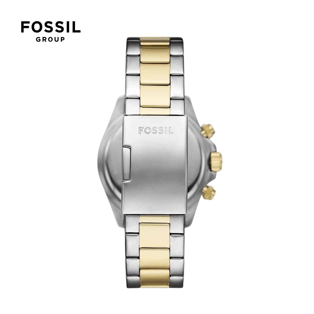Reloj Fossil masculino con cronografo malla de acero