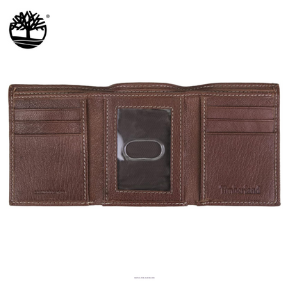 Billetera Timberland marrón trifold