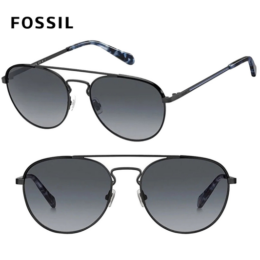 Anteojos de sol Fossil Aviator masculino