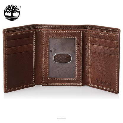 Billetera Timberland marrón trifold