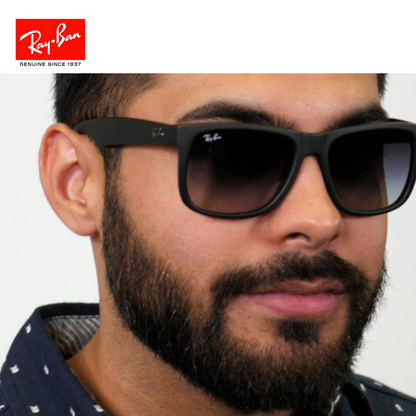 Lentes de sol Ray-Ban Justin ahumados