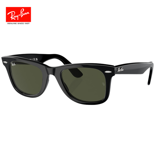 Lentes de sol Ray-Ban Wayfarer negro brillante