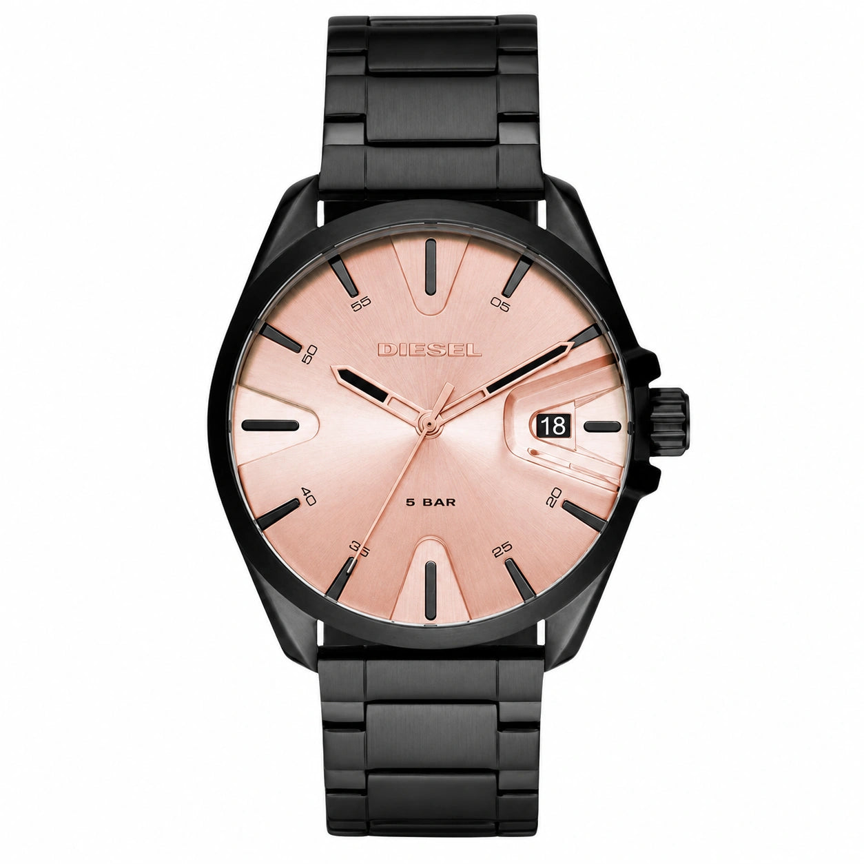 Diesel DZ1904 acero negro 44mm